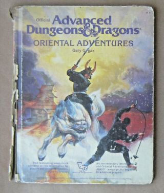 Rt304 Ad&d – Oriental Adventures By Tsr
