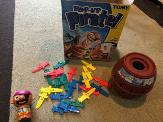 Pop Up Pirate Barrel Toys Hobbies Games Board Family Game Children,  Tomy