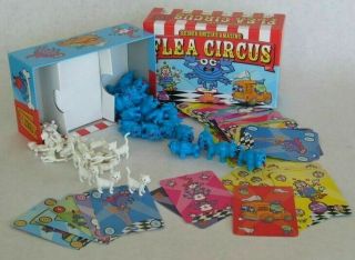 RARE Reiner Knizia ' s Flea Circus 2003 Card Game from R & R Games 2