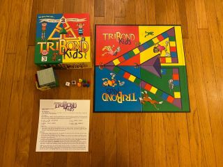 Tribond Kids Game What Do 3 Things Have In Common? Ages 7 - 11 1993