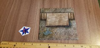 Dnd D&d Pathfinder Rpg Tile Set 5 " X5 " Stable And Warehouse X1
