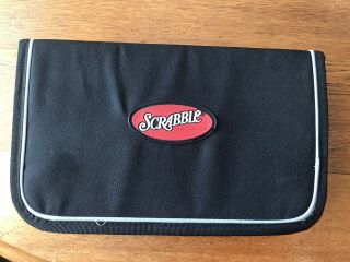 Parker Brothers Travel Scrabble Game With Zippered Case - Complete