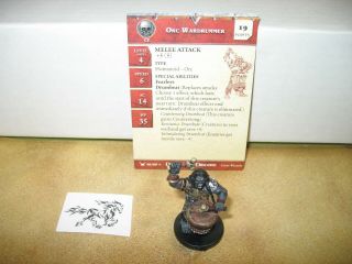 D&d Dungeons & Dragons War Drums Orc Wardrummer With Card 56/60