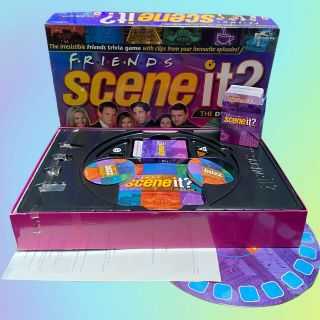 Friends Scene It? Dvd Trivia Board Game Tv Dvd Game Extra Spare Cards Reunion