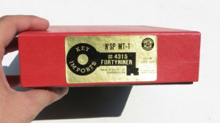 N Scale Brass Key Imports Mt - 1 4 - 8 - 2 Southern Pacific Steam Locomotive,  Sp 4315