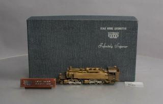 Pacific Fast Mail Brass Hon3 Uintah 2 - 6 - 6 - 2t Mallet Steam Locomotive Ex/box