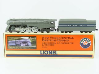 O Gauge 3 - Rail Lionel 6 - 28084 Nyc 4 - 6 - 4 J - 3a Dreyfuss Hudson Steam - Bad Drive