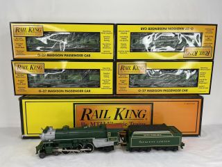 Mth 30 - 1125 - 1 Railking Southern Crescent 4 - 6 - 2 Pacific Steam Loco & 4 Pass Cars