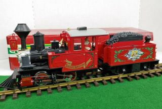 Lgb 25171 Seasons Greetings Locomotive & Tender G - Scale Train Rare