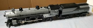 O Scale 2 Rail Brass Overland 0107 Union Pacific 4 - 6 - 2 3225 Painted Gray/black