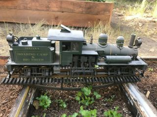 Bachmann G Scale 2 - Truck Shay (sound,  Smoke,  Dcc) - Roaring Camp Railroad Dixiana
