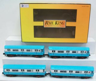 Mth 30 - 2274 - 0 O Mta R - 36 Subway Car Set With Loco - Sound (set Of 4) Ln/box