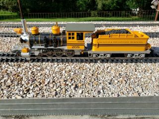 Aristo - Craft Trains G Scale C - 16 2 - 8 - 0 Steam Locomotive Denver & Rio Grande West