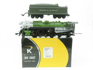 O Gauge 3 - Rail K - Line K3670 - 1426cc B&a Boston & Albany 2 - 8 - 4 Steam 1426 W/ Tmcc