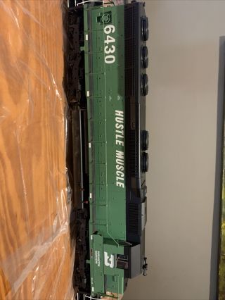 Aristocraft G Scale Sd - 45 Diesel Locomotive Burlington Northern “hustle Muscle”