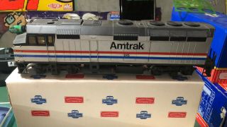 Amtrak Great Trains F40 Turbo Fan Long 1/32 G Scale Engine Rare