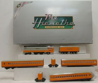 Lionel 6 - 51000 Hiawatha Streamlined O Gauge Steam Passenger Train Set Ln/box