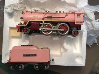 Lionel Classics Standard Gauge 1 - 390 - E Locomotive & Tender Pink/maroon