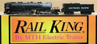 Mth Railking 30 - 1144 - 1 Sp 4 - 8 - 8 - 2 Cab Forward Steam Engine W/tmcc O - Gauge 3 - Rail