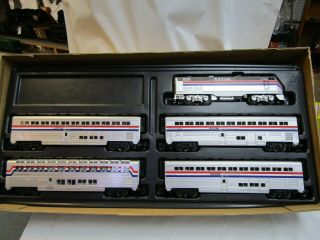 Mth 30 - 4018 - 1 Amtrak Genesis Rtr Starter Set Railking O Ga 3 Rail