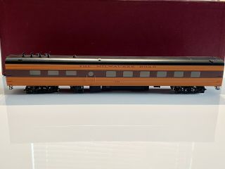 The Palace Car Co Brass Ho Milwaukee Road 114 Dining Car Modified Ex,  W/ Box