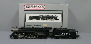 Williams 5007 O Brass At&sf 4 - 6 - 2 Steam Locomotive Ex/box