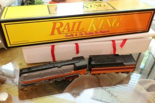 Mth Rail King Hiawatha Hudson 0 Gauge Locomotive Tmcc,  Railsounds,  Smoke