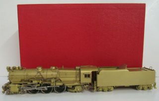Westside Model Co Brass Ho Scale K5 Pennsylvania 4 - 6 - 2 Locomotive & Tender Sx179