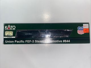 Kato Custom N Gauge Up Fef - 3 844 Steam Locomotive Factory Dcc Loksound