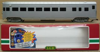 Lgb 30590 Streamliner Observation Passenger Car W/decals G - Gauge