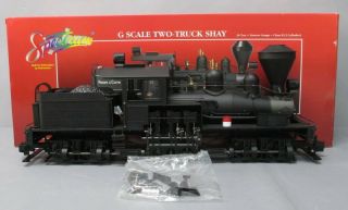 Spectrum 81197 G Scale Painted And Unlettered 36 Ton - 2 Truck Shay/box