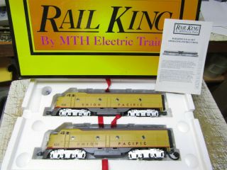 Mth 30 - 2180 - 1 Union Pacific E8 A - A Proto 1 O Ga 3 Rail Battery&tires