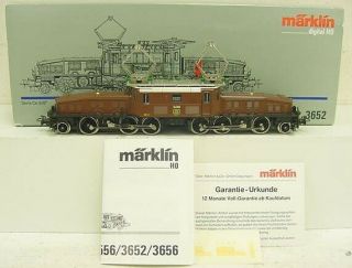 Marklin 3652 Br Ce 6/8 Crocodile Electric Locomotive Brown - - Digital Ln/box