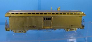 On3 Brass Precision Scale Co.  15043 D&rgw Open Platform Baggage Car W/generator
