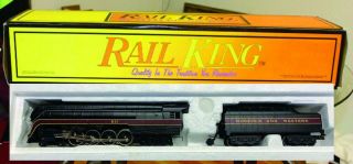 Rail King Mt 1105 - 611 Norfolk & Western J 4 - 8 - 4 “j” Die - Cast Steam Engine