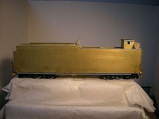 " O " Scale Two Rail Brass Us Hobbies /ktm Prr M - 1a Tender Only