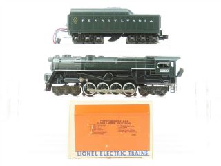 O Gauge 3 - Rail Lionel 6 - 8404 Prr Pennsylvania 6 - 8 - 6 S - 2 Steam Turbine 6200