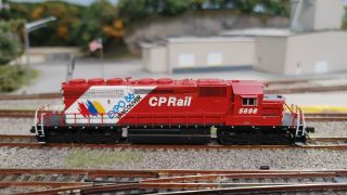 Intermountain N Scale Sd40 - 2 Canadian Pacific Expo 86 5698 Dcc&sound
