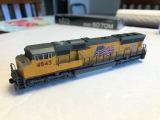 Kato N Scale Union Pacific Up Sd70m (flared Radiator) 4843 176 - 8609
