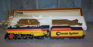 Tyco Chessie System Pacific 4 - 6 - 2 Nos Old Hobby Store Stock
