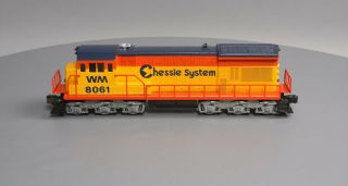 Lionel 6 - 8061 Chessie Western Maryland U36c Powered Diesel Locomotive Ln