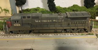 Atlas Ho Scale Ge B40 - 8 Dash 8 - 40b Southern Pacific 8028 Sp Ssw Weathered 1/87
