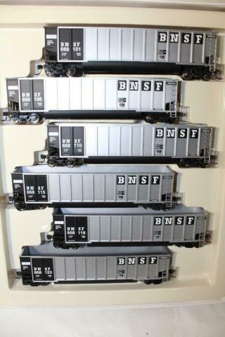 Walthers Ho Scale Bethgons - Bnsf (6 Pack) (932 - 5327)