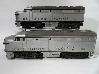 Postwar Lionel O Union Pacific Gary Alco Aa Diesel Set 2023