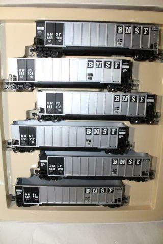 Walthers Ho Scale Bethgons - Bnsf (6 Pack) (932 - 5317)