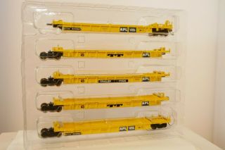 Ttx - Apl 62268 Thrall 5 - Unit Well Car A - Line Intermountain Ho Scale Model