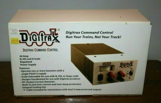 Digitrax Command Control Ps2012 Power Supply N,  Ho & G Scale