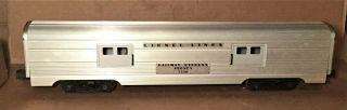Lionel Lines 2530 Railway Express Agency Aluminum Baggage Car/ Box