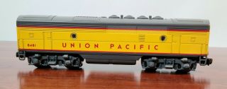 Lionel 6 - 8481 Union Pacific F3 B - Unit Diesel Locomotive (non - Powered)