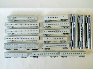 16 N Gauge Scale Streamlined Passenger Cars Arnold Bachmann & Others One Price